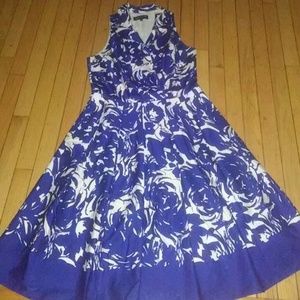 A-line Jones New York sleeveless dress